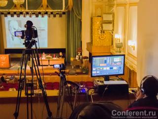 Специалисты компании Conferent.ru.обеспечили качественный звук и освещение, установили презентационное оборудование, а также сделали полную видеозапись мероприятия. Было проведено электронное голосование